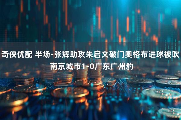 奇侠优配 半场-张辉助攻朱启文破门奥格布进球被吹 南京城市1-0广东广州豹