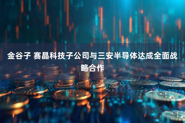 金谷子 赛晶科技子公司与三安半导体达成全面战略合作